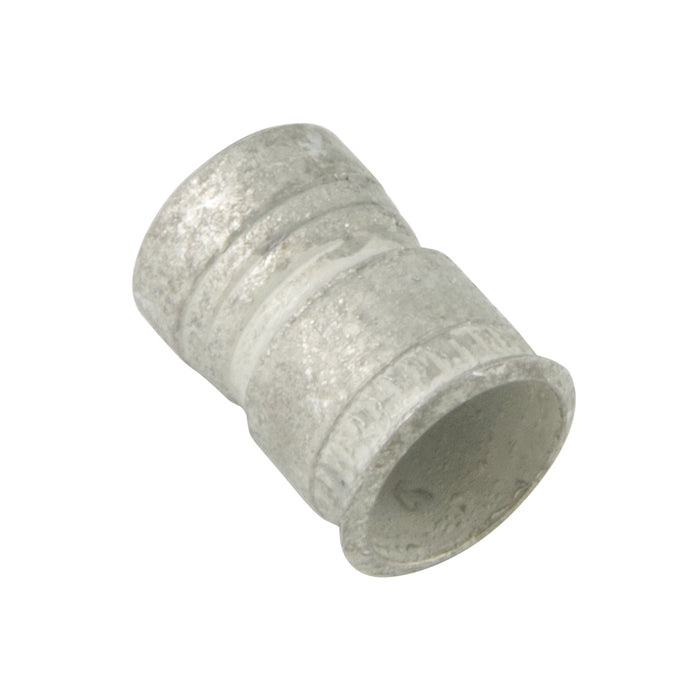 A-T Series Knurled Threaded Insert Standard Open End #6-32 UNC x .390" LGTH 6061-T6 Aluminum Trivalent Tin Zinc Plated