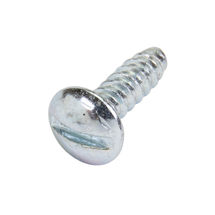 Tapping Screw, Flat Head Phillips Drive, Type AB, #10 x 1-1/4" Length, Steel Zinc Plated by Spaenaur Inc.