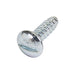 Tapping Screw, Flat Head Phillips Drive, Type AB, #8 x 7/8" Length, Steel Zinc Plated by Spaenaur Inc.