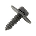 METRIC TAPPING SCREW HEX WASHER HD^^M6.3 X 20.0 MM LGTH^^STEEL, PHOSPHATE COATED by Spaenaur Inc.