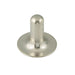 Bouton durable pour bébé 20 Ligne, longueur de tige 3/16 po, laiton, finition noire, par Spaenaur Inc.