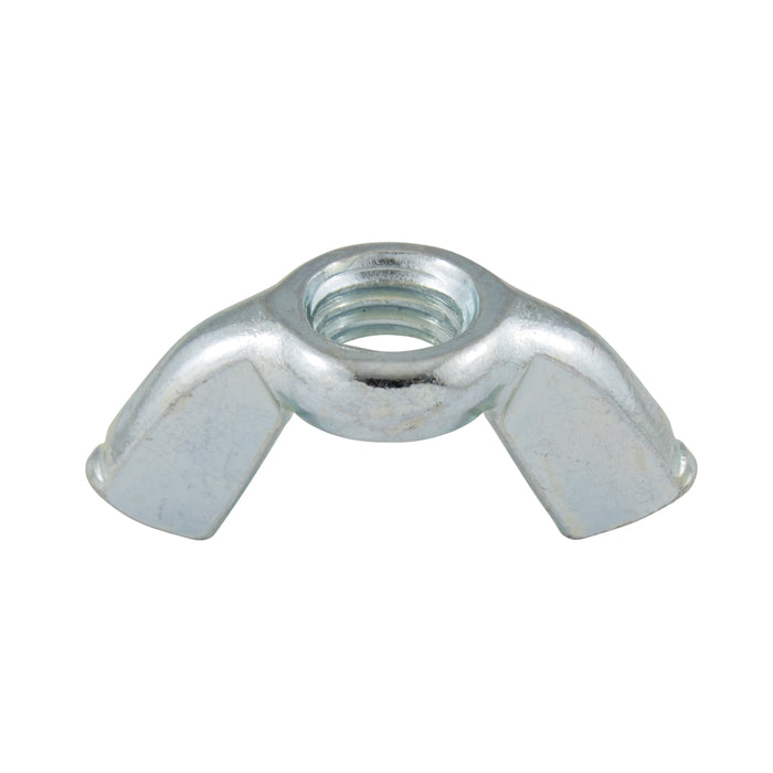 Écrou à oreilles, ~UNI 5448A M6 x 1,00 pas, acier à faible teneur en carbone, forgé à froid, zingué par Spaenaur Inc.