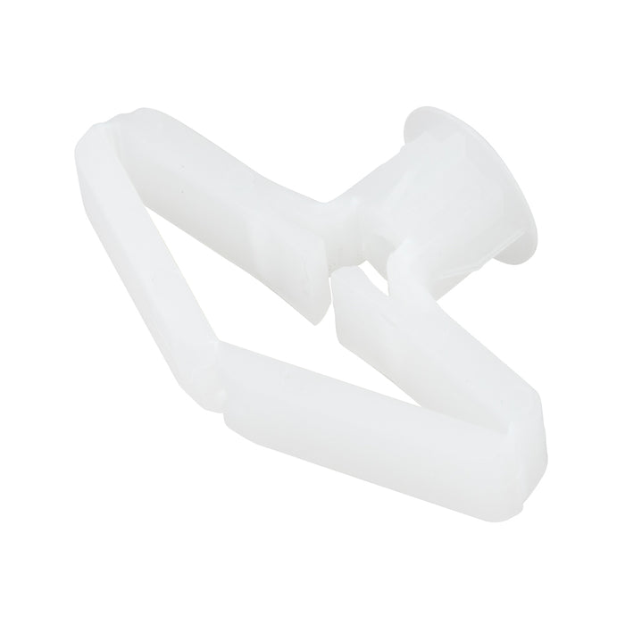 Toggle Screw Anchors, 5/8" Wall Thickness (Long Anchor Size), for #8-#10 Screw, Polypropylene