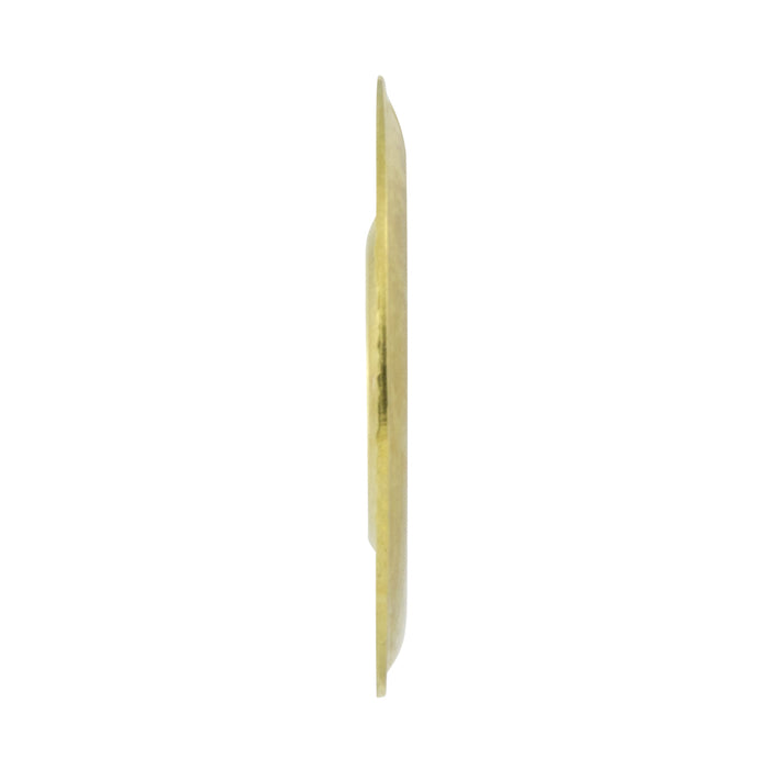 Brass Sheet Metal Grommets with Plain Washers (144/Pk) 3/8" Hole Dia., Size #2 Brass Plain (116-A04-1P & 116-211)