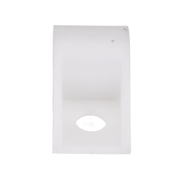 Heavy Duty Cable Clip for 1/4" DIA. Cable Nylon 6/6 Natural