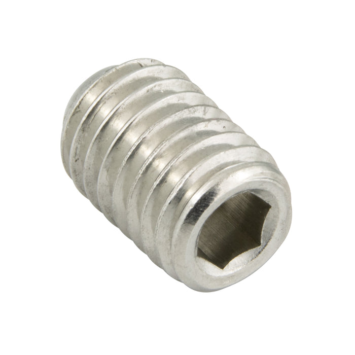 Hex Socket Set Screw, Cup Point M5 x 30mm LG A2 Stainless Steel DIN 916/A2 M5X30