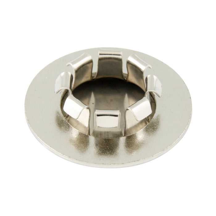 Fermetures pour tubes assemblés Tube rond de 1 po de diamètre extérieur (14-16 GA) Acier nickelé par Spaenaur Inc.