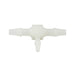 Miniature Barbed Reducing Tee 3/32" to 3/32" to 1/16" Tubing ID Nylon by Spaenaur Inc.