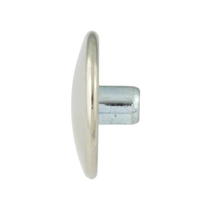 Capuchon à encliqueter durable 36 Ligne (13/16"), longueur du canon 7/32", avant en laiton uni, œillet en acier par Spaenaur Inc.