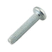 Vis autotaraudeuse, tête creuse carrée n° 6-32 UNC x 3/8" de longueur, type 1, acier à faible teneur en carbone, trempée et zinguée, conforme à la norme ANSI B 18.6.4-1981, fabriquée par Spaenaur Inc.