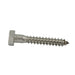 Lag Screw, Hex Head, 3/8" x 5, Stainless Steel by Spaenaur Inc.