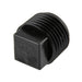 Threaded Pipe Plug - Square Head 1/4" - 18 NPT High Density Polyethylene Colour Black by Spaenaur Inc.