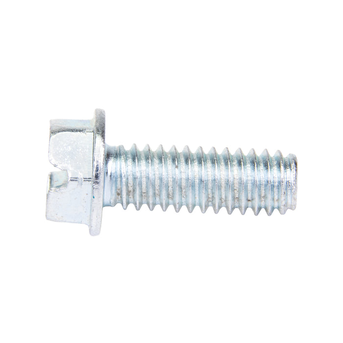 Machine Screw, Washer Head, Slotted Drive, #12-24 UNC x 5/8" Length, Steel Zinc Plated by Spaenaur Inc.