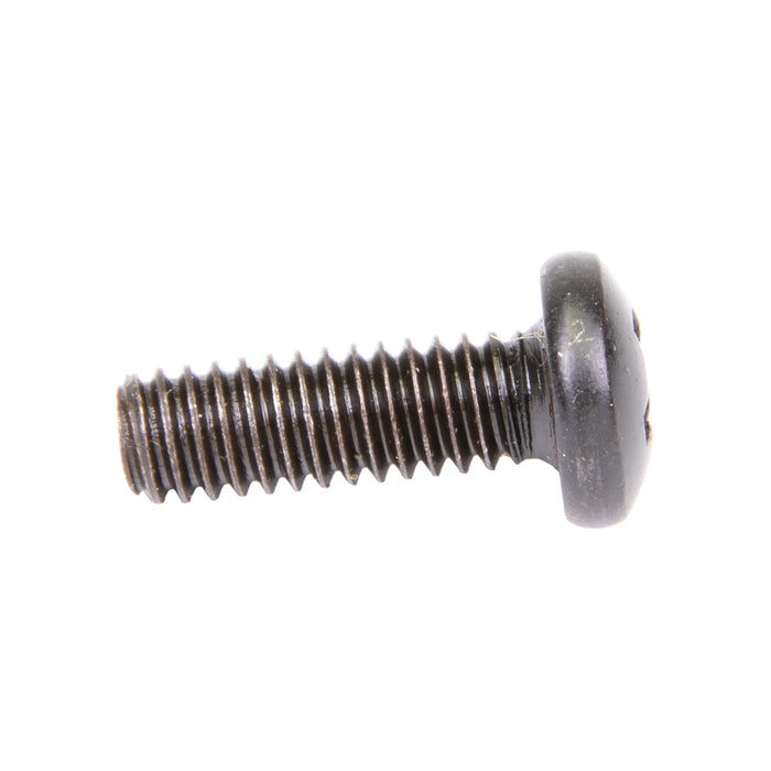 Machine Screw, Pan Head, Phillips Drive, #8-32 UNC x 1/2" Length, Steel Oxide Black by Spaenaur Inc.